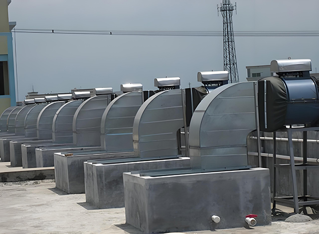 Application ng serye ng RVE32 sa boiler fan system